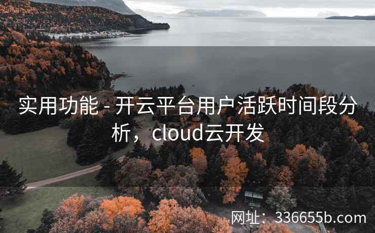 实用功能 - 开云平台用户活跃时间段分析,cloud云开发 实用功能 - 开云平台用户活跃时间段分析,cloud云开发